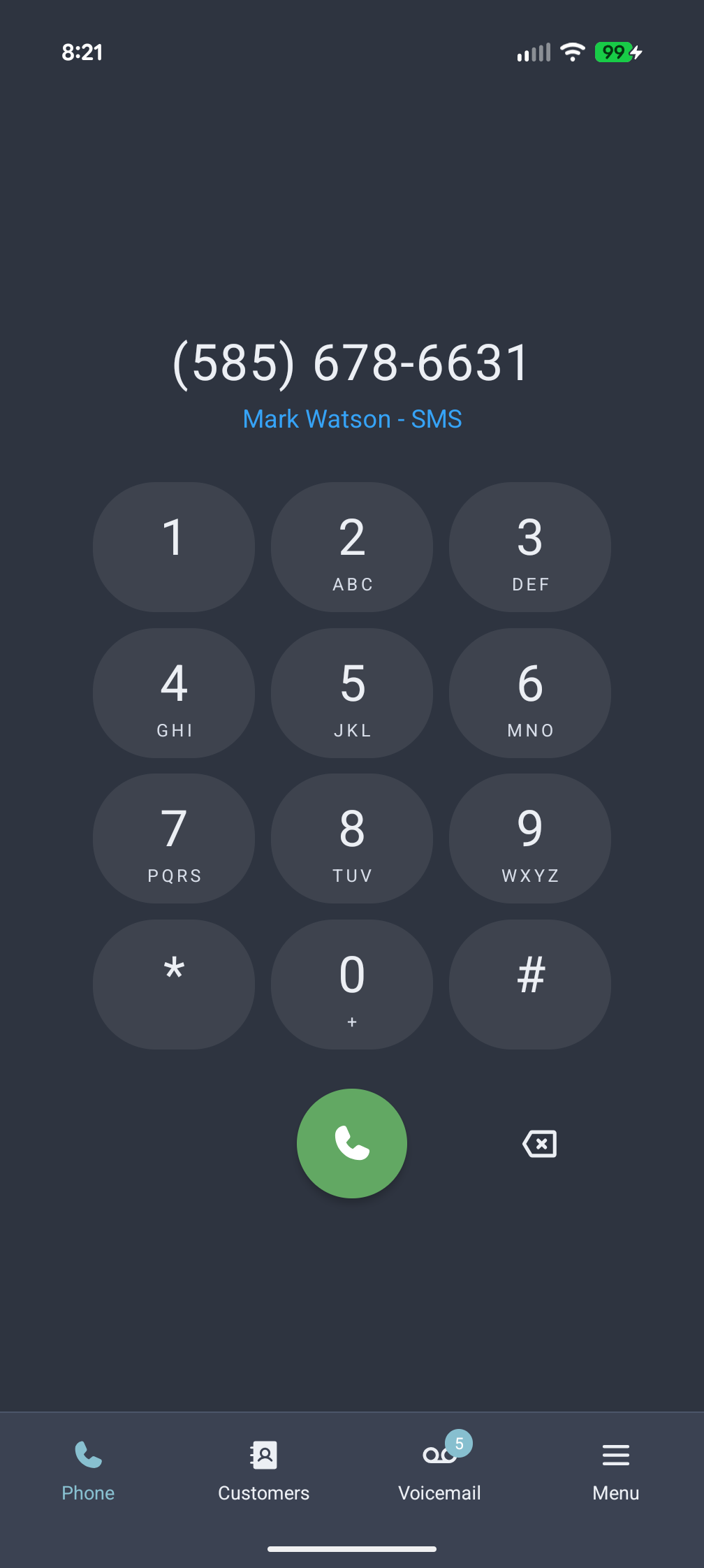 Mobile App screenshot