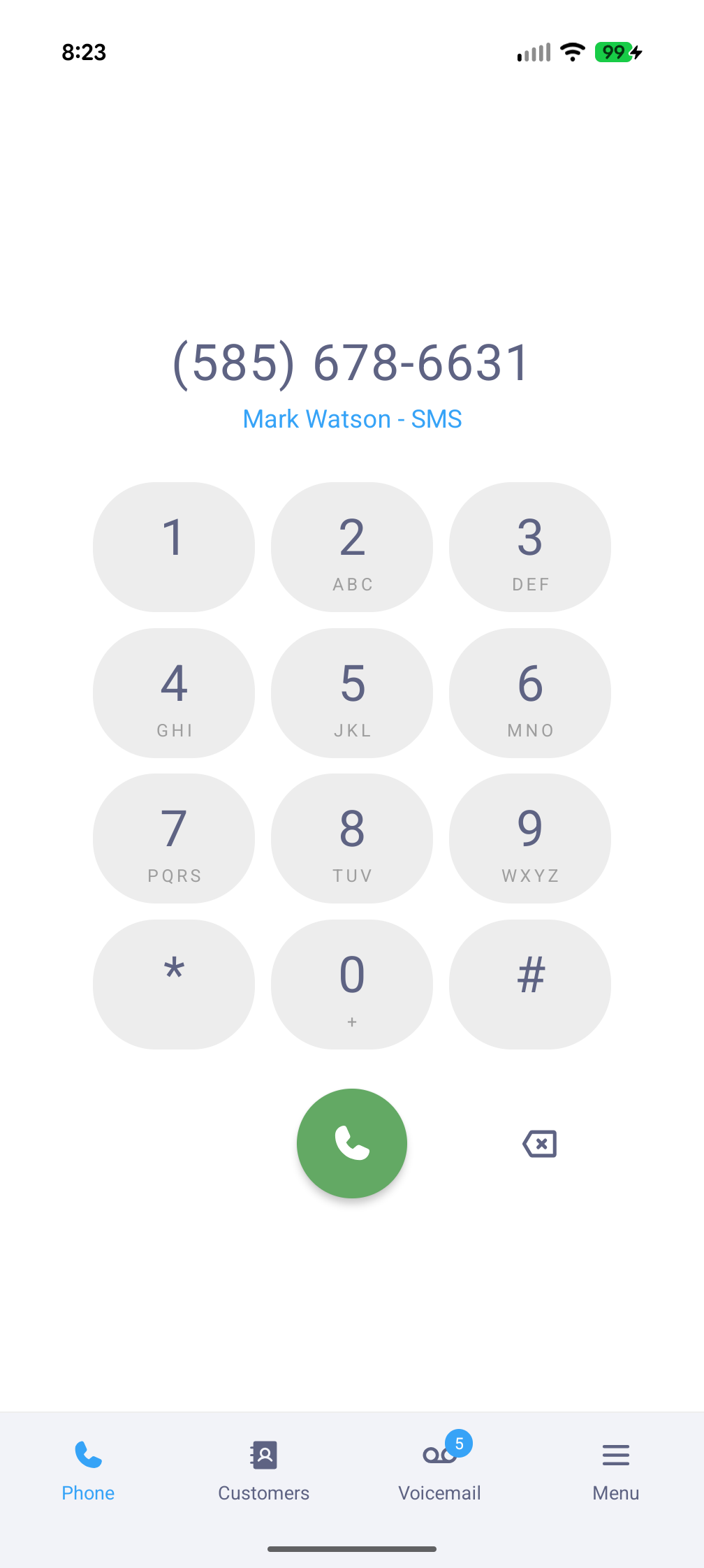 Mobile App screenshot